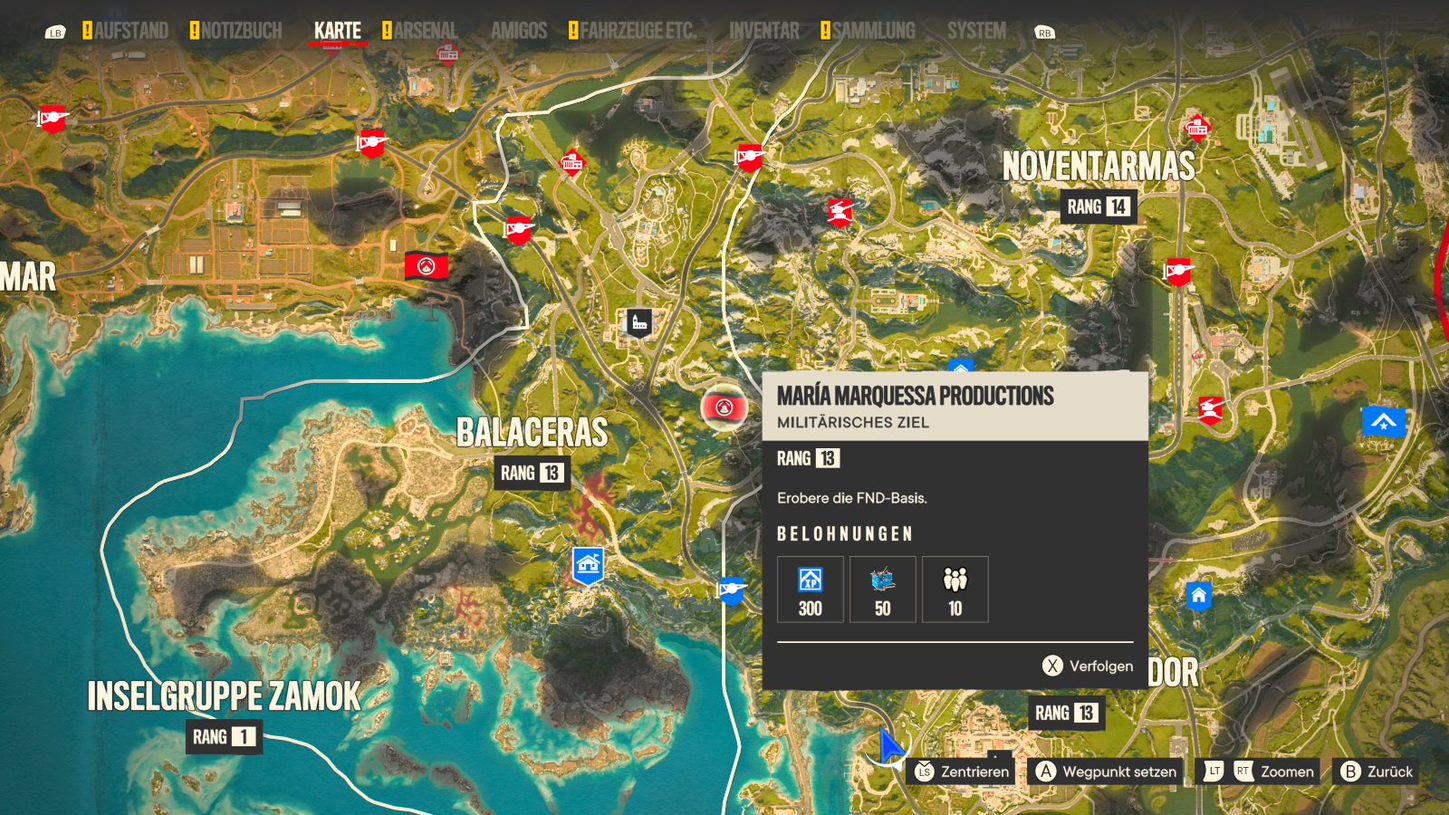 Far Cry 6 Balaceras Maria Marquessa Productions, Kontrollpunkt